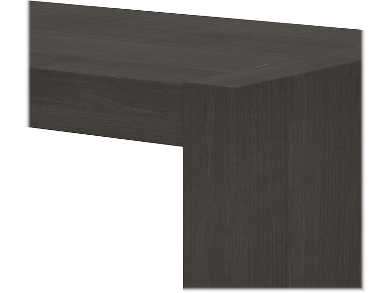 Bush Business Furniture Echo 56W Bookcase Desk, Charcoal Maple (KI60307-03)