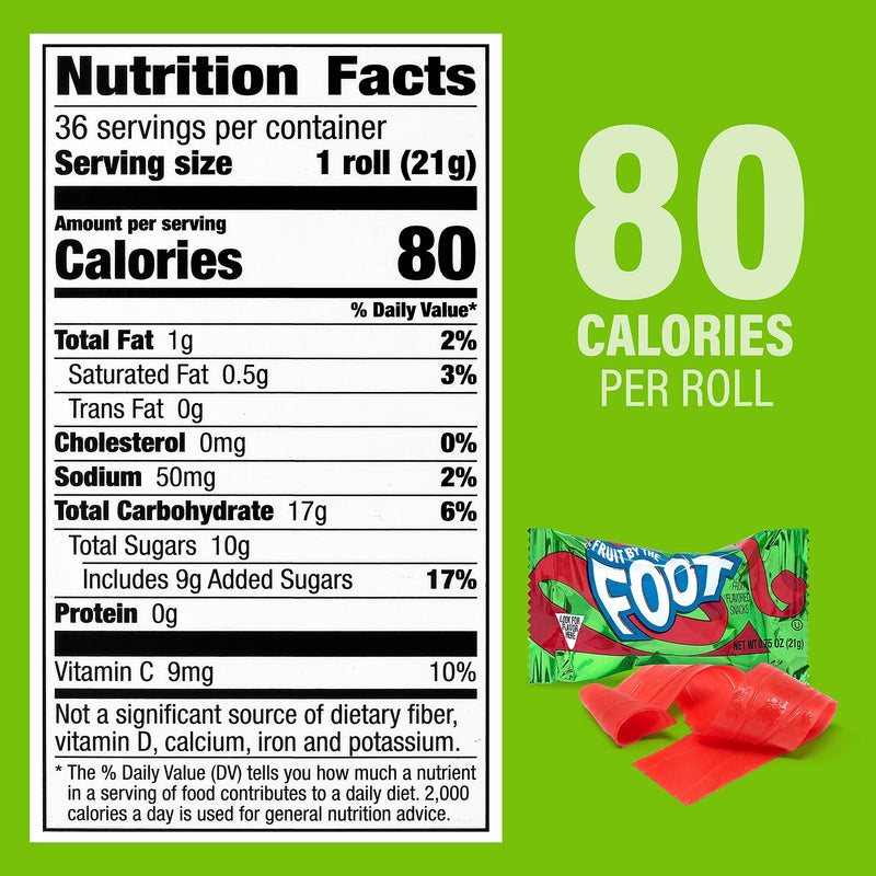 Fruit By The Foot Gluten Free Fruit Strips Variety Pack, 0.75 oz. (209-00408)