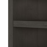 Bush Business Furniture Echo 5 Shelf Bookcase, Charcoal Maple (KI60304-03)