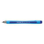 Schneider Slider Memo Ballpoint Pen, Extra Broad Point, Blue Ink, 10/Box (150203)