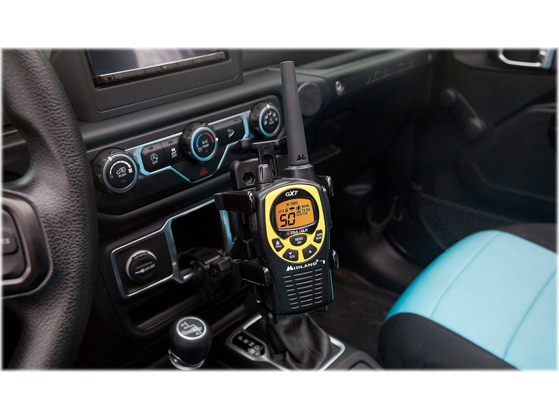 MIDLAND RADIO GXT Two Way Radio, Black/Yellow, 2/Pair (GXT1030VP4)