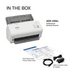Brother ADS-4300N Duplex Document Scanner, Gray