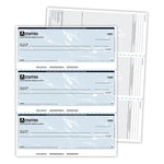 Blanks USA Kan't Kopy 8.5" x 11" Security Check On Top, 60 lbs., Blue, 1500 Sheets/Pack (SC450BL)