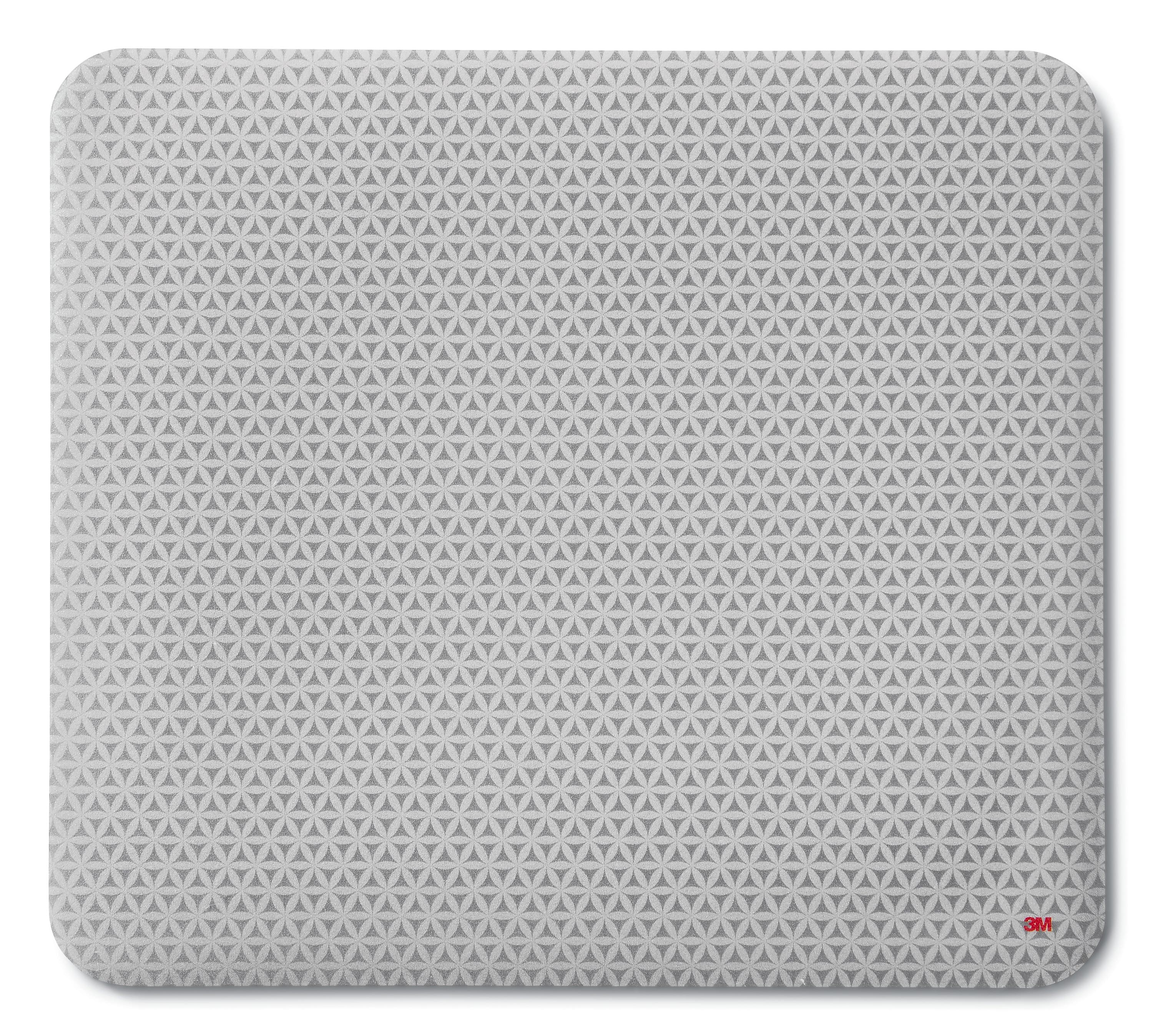 3M™ Precise™ Foam Non-Skid Mouse Pad, White Bitmap (MP114-BSD1)