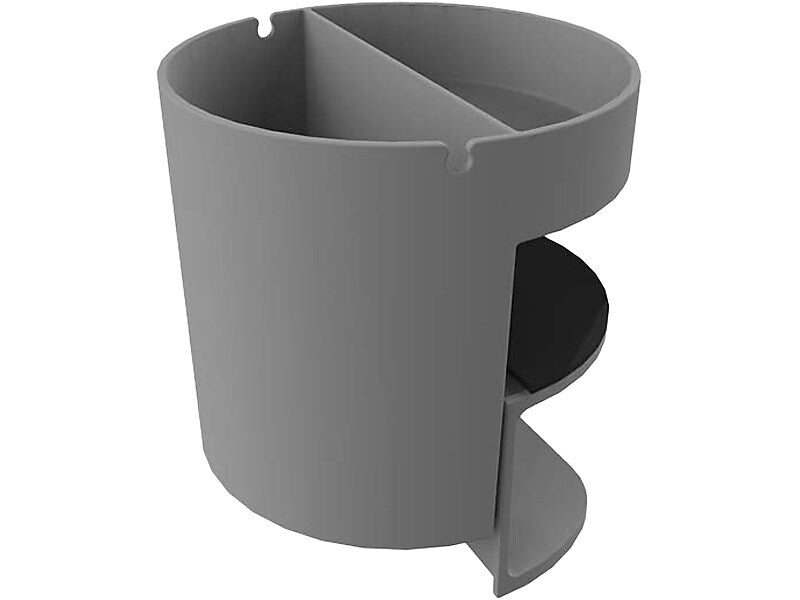 Deflect-O Standing Desk ABS Plastic Small Desk Organizer, Gray (400001)