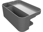 Deflect-O Standing Desk ABS Plastic Large Desk Organizer, Gray (400002)