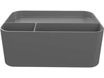 Deflect-O Standing Desk ABS Plastic Large Desk Organizer, Gray (400002)