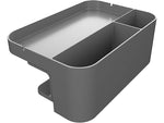 Deflect-O Standing Desk ABS Plastic Large Desk Organizer, Gray (400002)