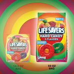 LIFE SAVERS 5 Flavors Hard Bulk Candy, Party Size, 50 oz. (WMW28098)