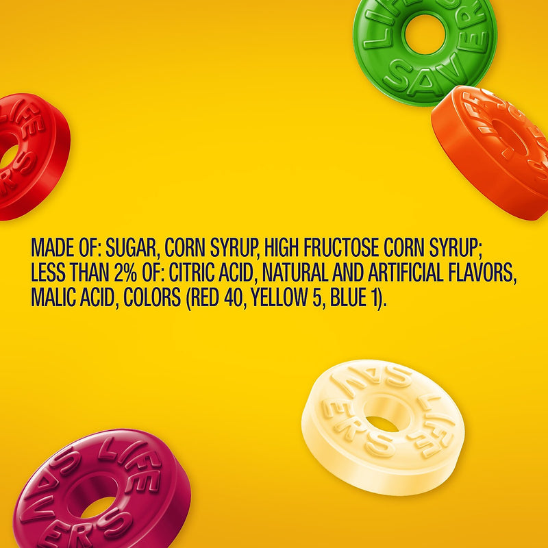 LIFE SAVERS 5 Flavors Hard Bulk Candy, Party Size, 50 oz. (WMW28098)