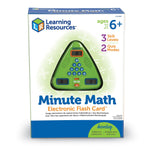 Learning Resources Minute Math Electronic Flash Card, Grade 1 - 3 (LER6965)