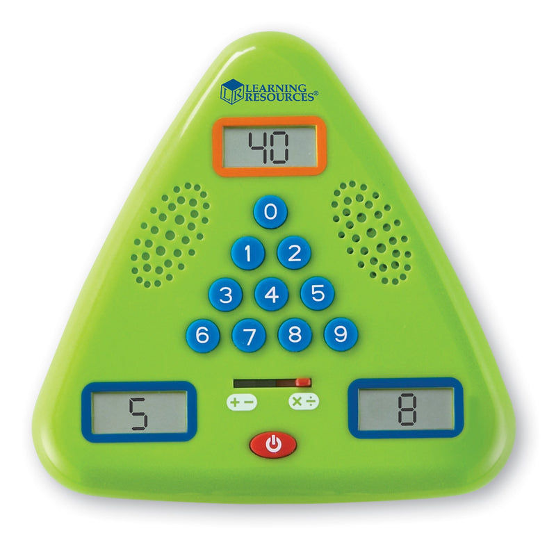 Learning Resources Minute Math Electronic Flash Card, Grade 1 - 3 (LER6965)