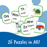 Learning Resources ABC Puzzle Cards Self Correcting Puzzles (LER6085)