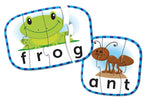 Learning Resources Spelling Puzzle Cards Self Correcting Puzzles Manipulative, 20/Set (LER6086)