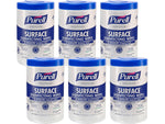 PURELL Healthcare Disinfecting Wipes, 110 Wipes/Container, 6/Carton (9340-06)