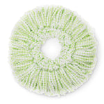 Libman Tornado Microfiber Spin Mop Head, Green/White, 4/Carton (1284004)