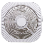 Optimus 12" 3-Speed Box Fan, White, (F-1023)