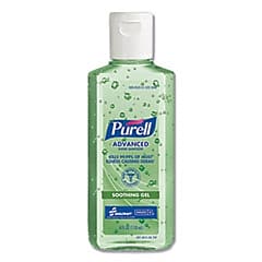 AbilityOne PURELL Gel Hand Sanitizer with Aloe, 4 Oz Bottle, 24/Carton (NSN5223886)