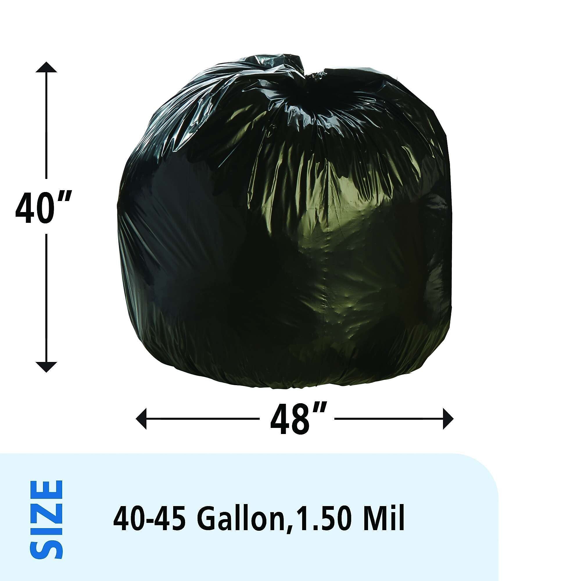 AbilityOne 40 X 48 BROWN/BLACK LLDPE TOTA