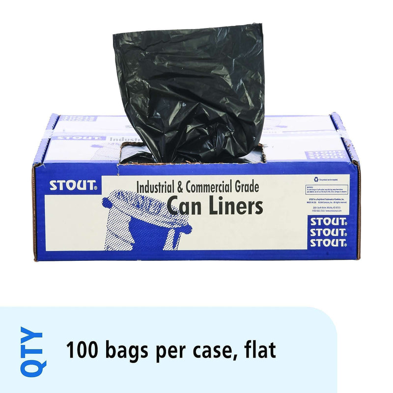 36 X 58 BROWN/BLACK LLDPE TOTA