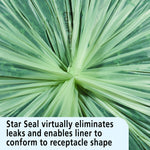 Stout EcoSafe-6400 30 Gallon Compostable Industrial Trash Bag, 30" x 39", Low Density, 1.1 mil, Green, 48 Bags/Box, 4 Rolls