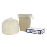 AbilityOne Natl Industries Coreless High-Density Can Liners, 30 Gallon,10 Microns, 30" x 37", Natural, 500/Carton (NIBH303710C)