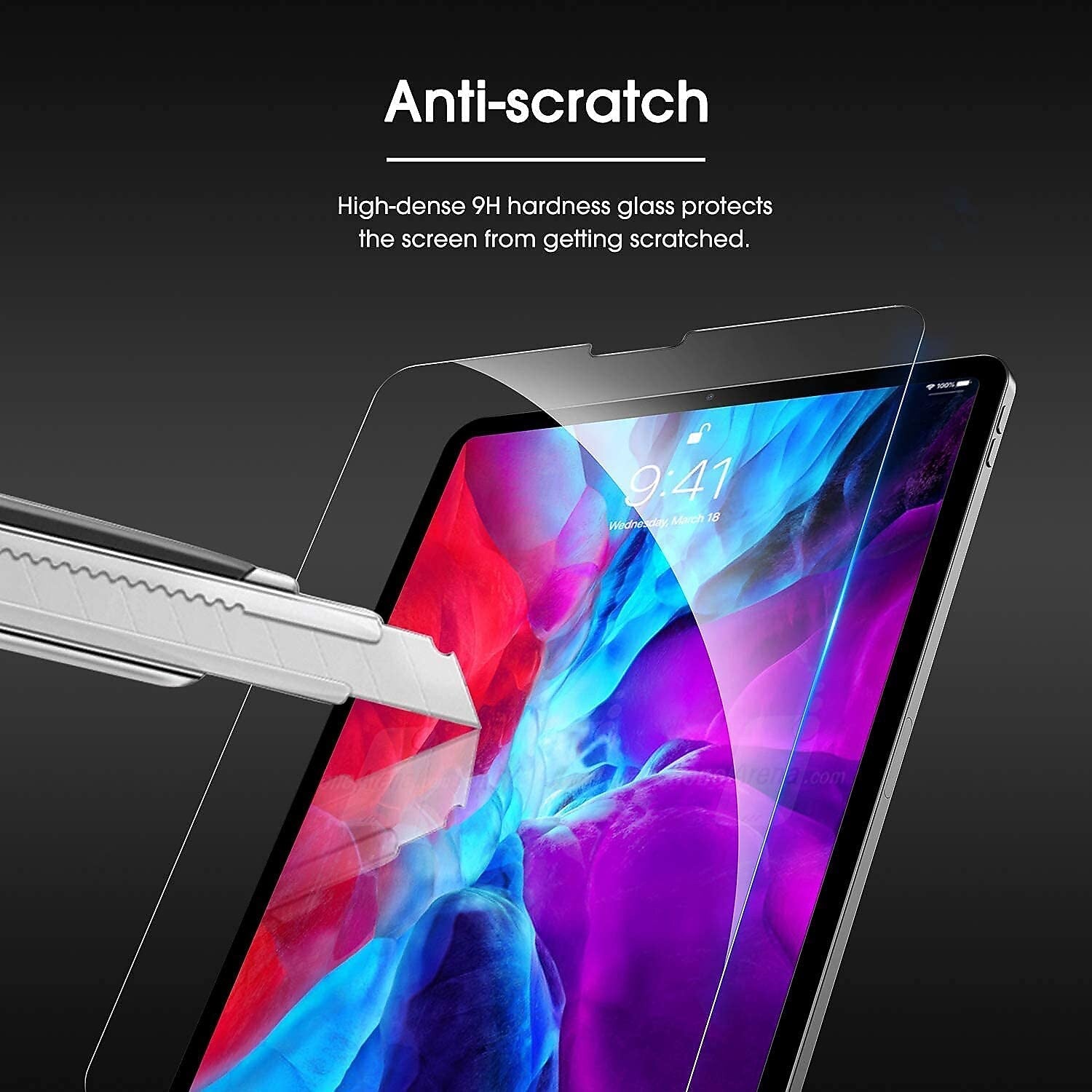 TechProtectus Tempered Glass Screen Protector for iPad Pro 4th & 5th Generation (TP-SP-IPP12)