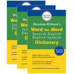 Merriam-Webster's Word-for-Word Spanish-English Dictionary, 3/Bundle