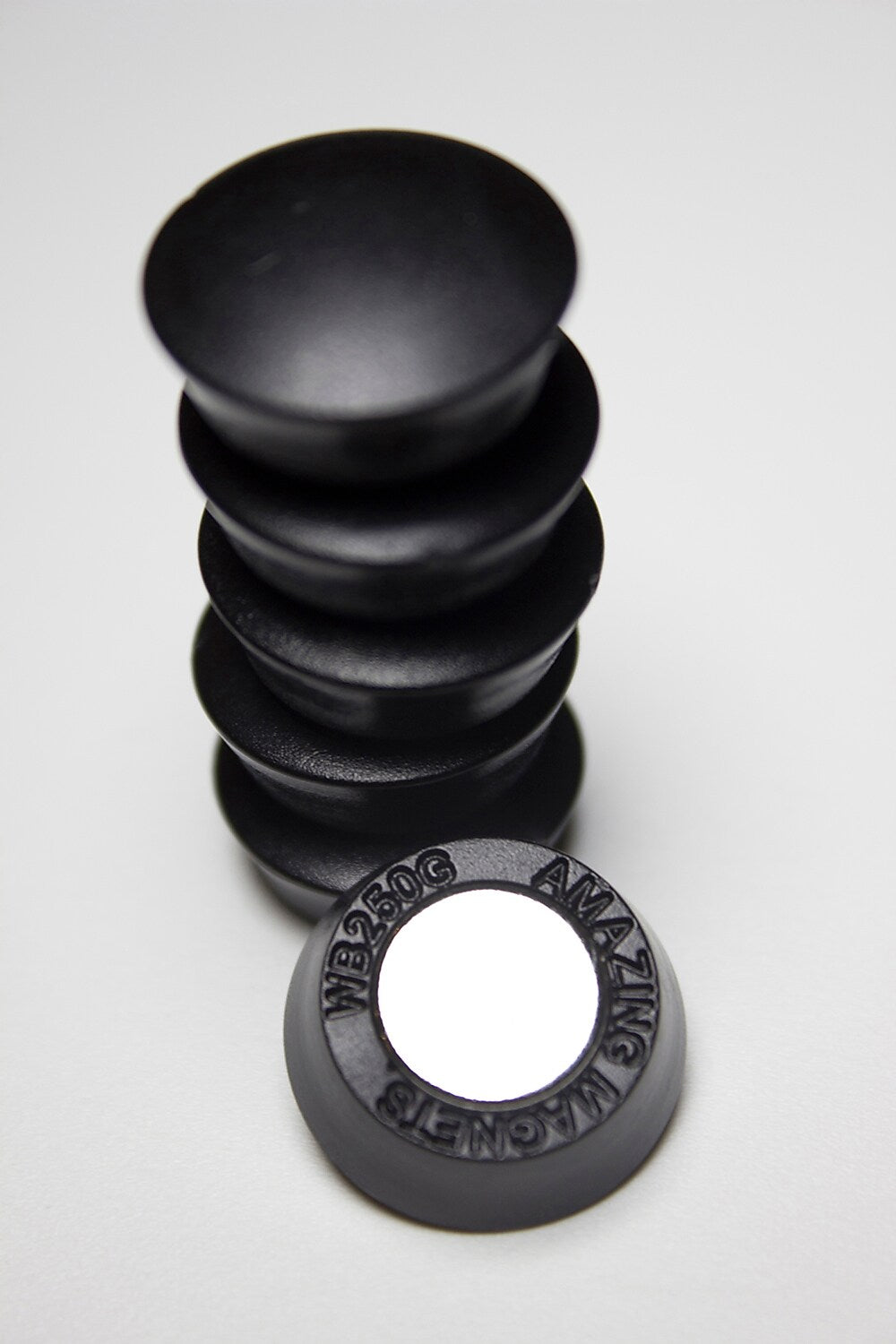 Ghent 6-Count Rare Earth Magnets, Black (HMYREMAG6)