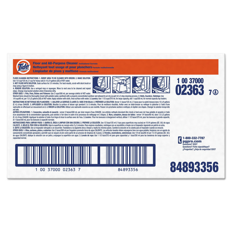 Tide Professional Floor and All-Purpose Cleaner, 18 lb Box