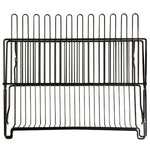 Better Houseware Coated-Steel Folding Dish Rack, Black (BTH1489E)