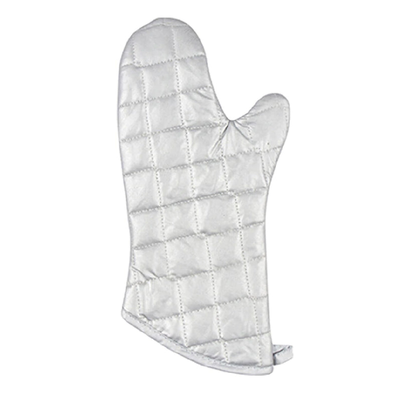 Better Houseware Silver Silicone Oven and BBQ Mitt, Silver, (1593)