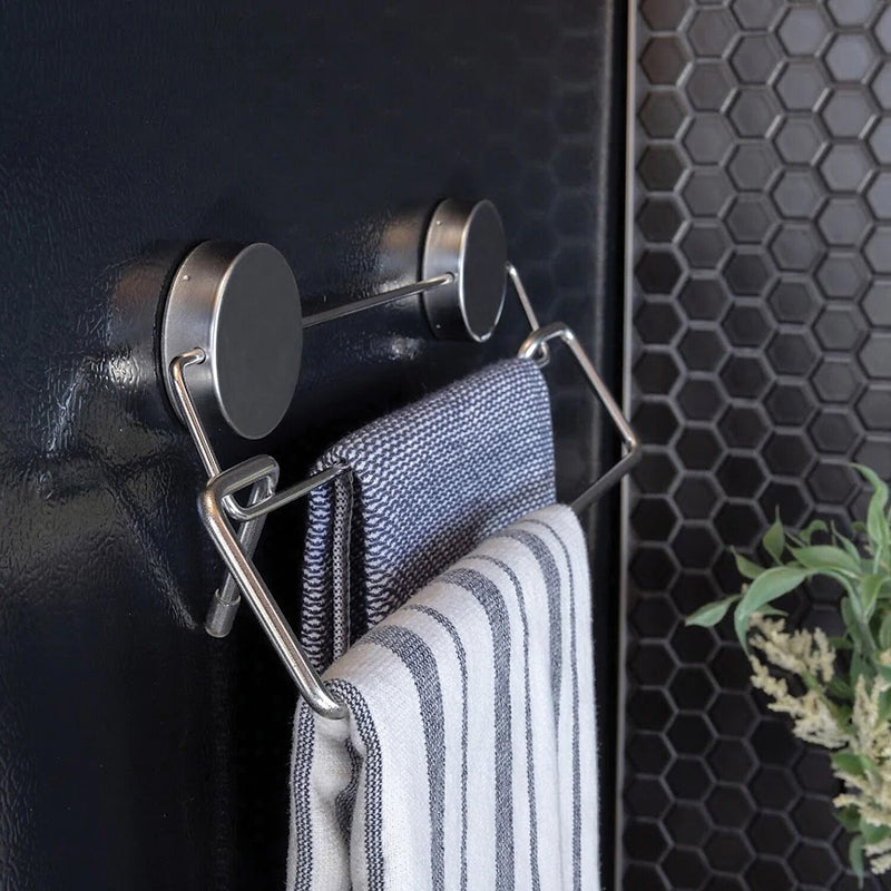 Better Houseware Stainless Steel Magnetic Towel Bar, (2409)