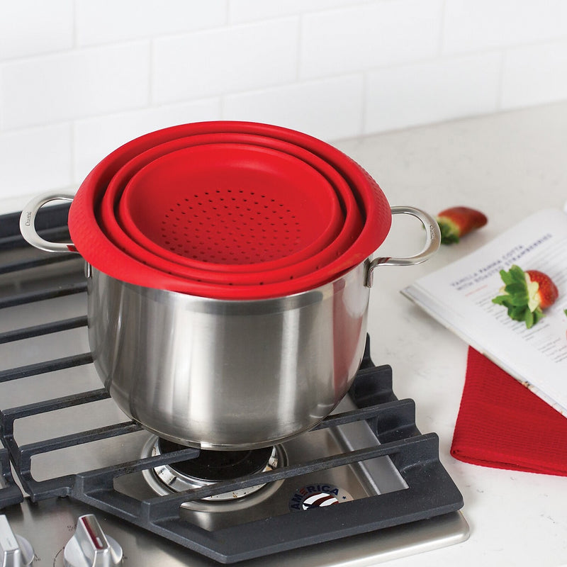 Better Houseware Collapsible Colander, 4-Qt, (732/R)