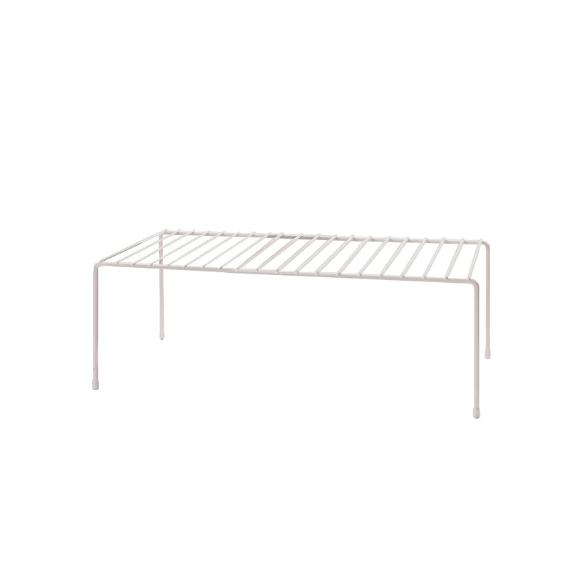 Better Houseware Coated-Steel Storage Shelf Small ,White (185)