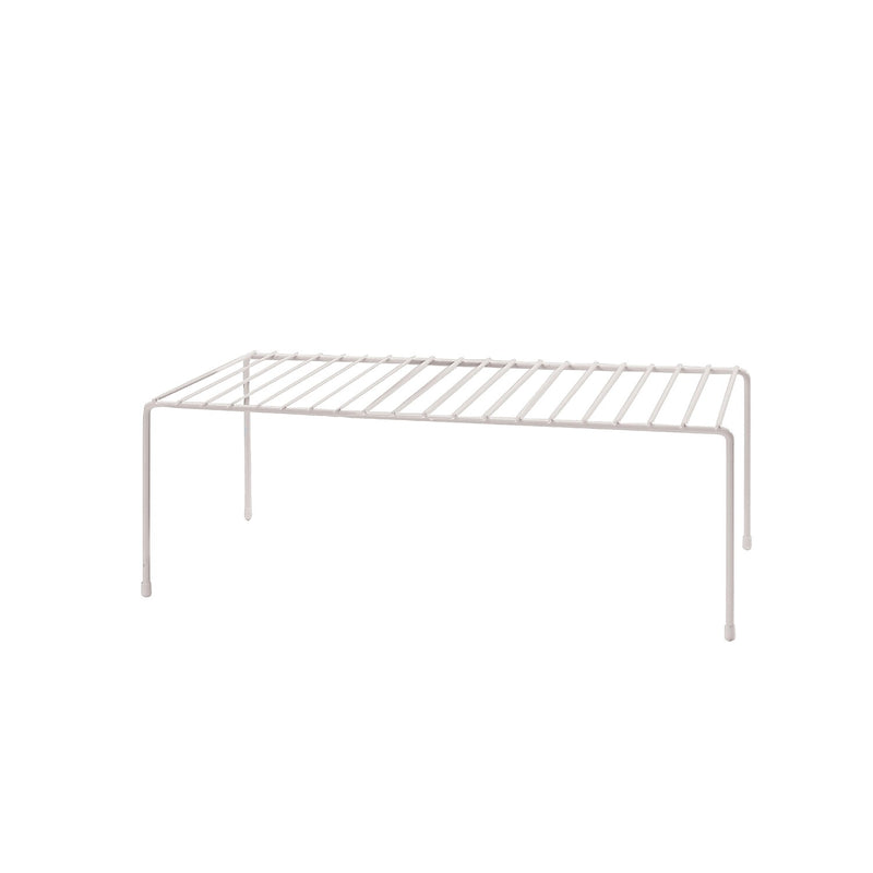Better Houseware Coated-Steel Storage Shelf Small ,White (185)