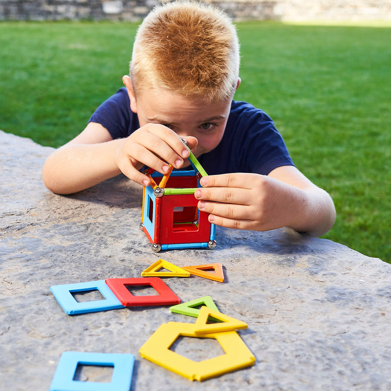 Geomag Supercolor Panels Building Sets, 52 Pieces/Pack (GMW378)