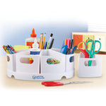 Learning Resources Create A Space Plastic Organizer Kits, White (LER3806W)