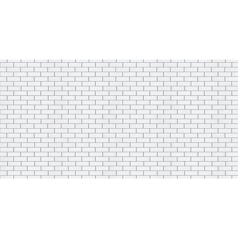 Fadeless® Bulletin Board Art Paper, 48" x 50', White Subway Tile (PAC57505)