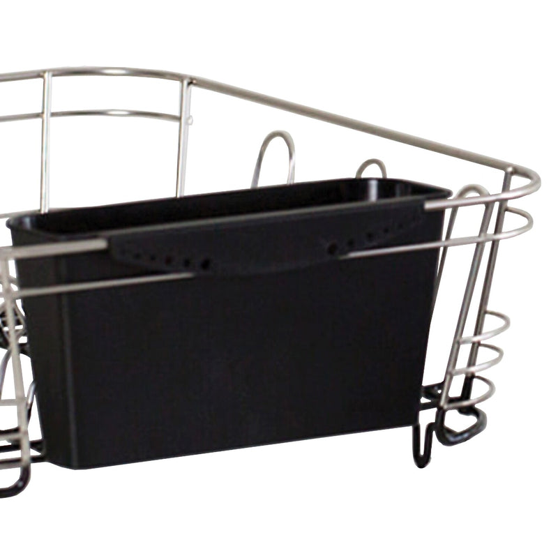 Better Houseware Stainless Steel 2-Piece Dish Drainer, Silver(1420.8)