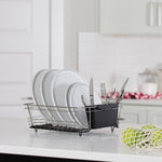 Better Houseware Stainless Steel 2-Piece Dish Drainer, Silver(1420.8)