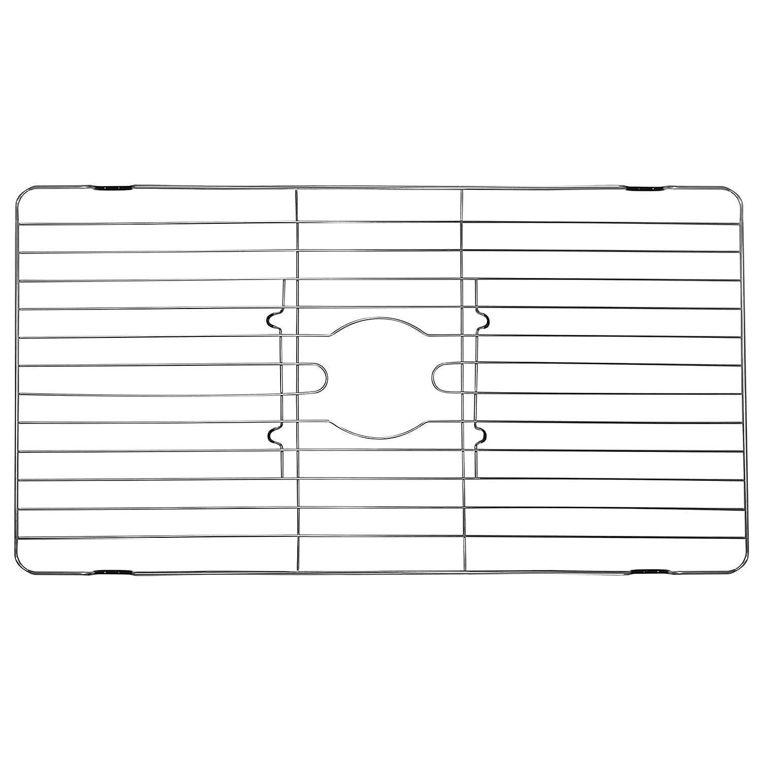 Better Houseware Stainless Steel Extra-Large Sink Protector, Silver (BTH14248)