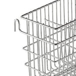 Better Houseware Chrome Cutlery Holder, Silver (1431/CR)