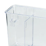 Better Houseware Polystyrene Cutlery Drain Caddy, Clear (1481.9)