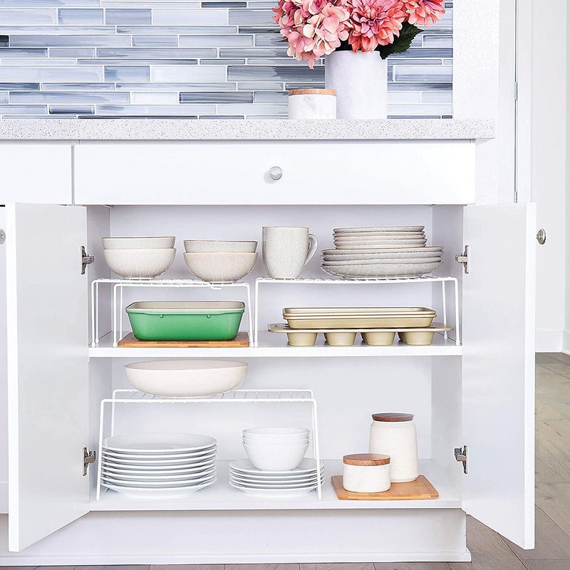 Better Houseware Coated-Steel Large Storage Shelf, White (180)