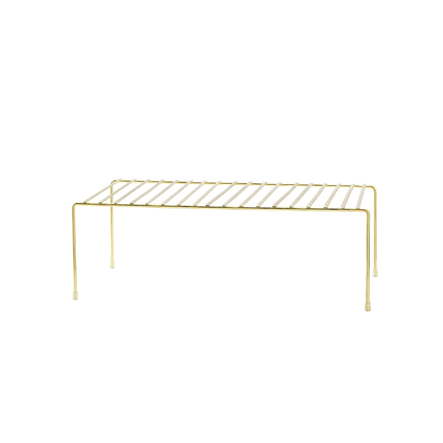 Better Houseware Brass Small Storage Shelf, Gold (185/B)