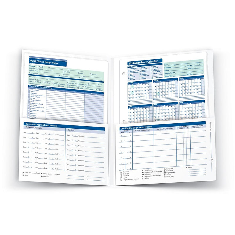 ComplyRight™ Confidential Employee Records Folder, Expanded, Pack of 25 (A0175)