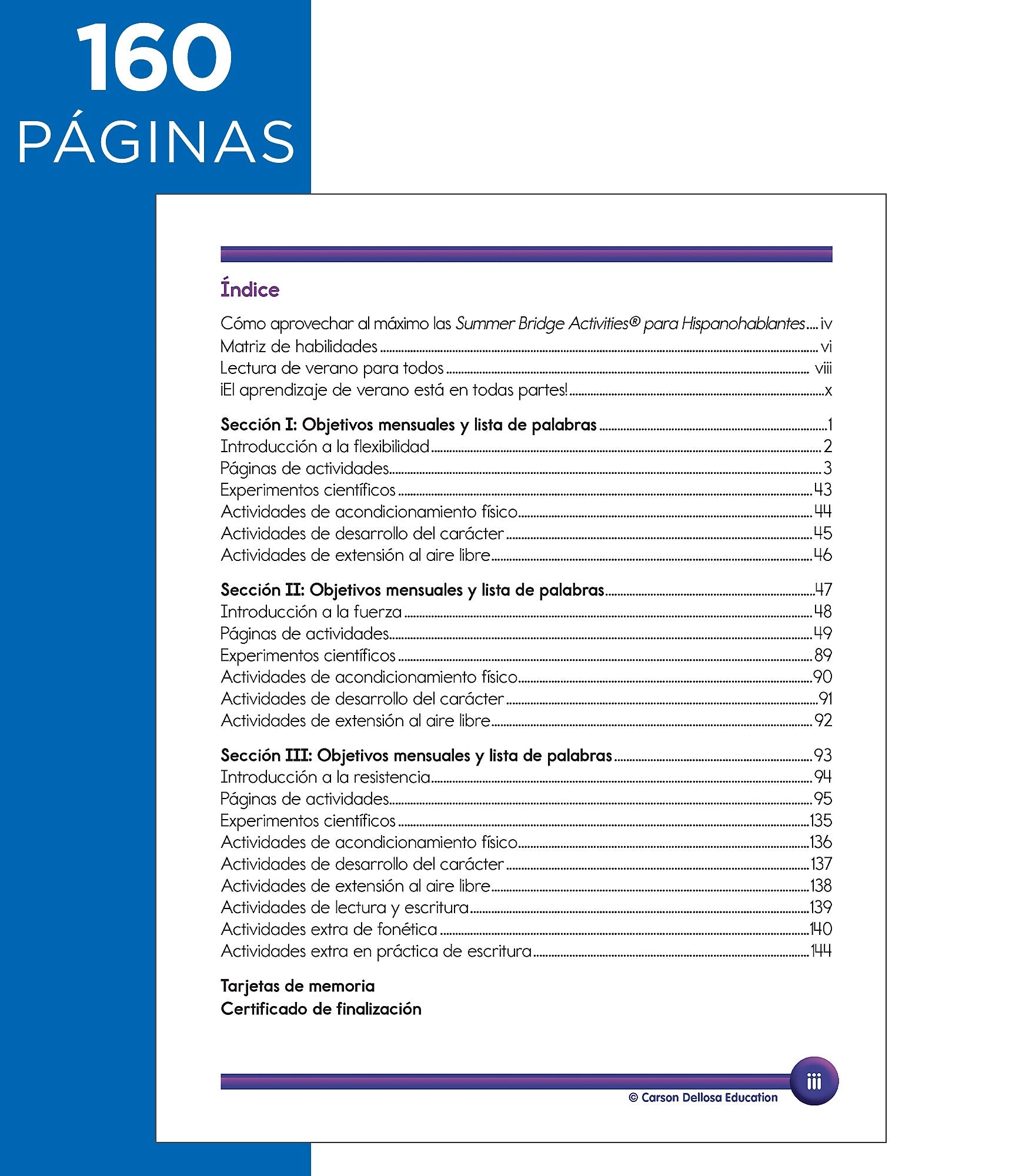 Summer Bridge Activities Summer Bridge Activities Paperback Workbook Summer Bridge Activities Spanish PreK-K (705432)