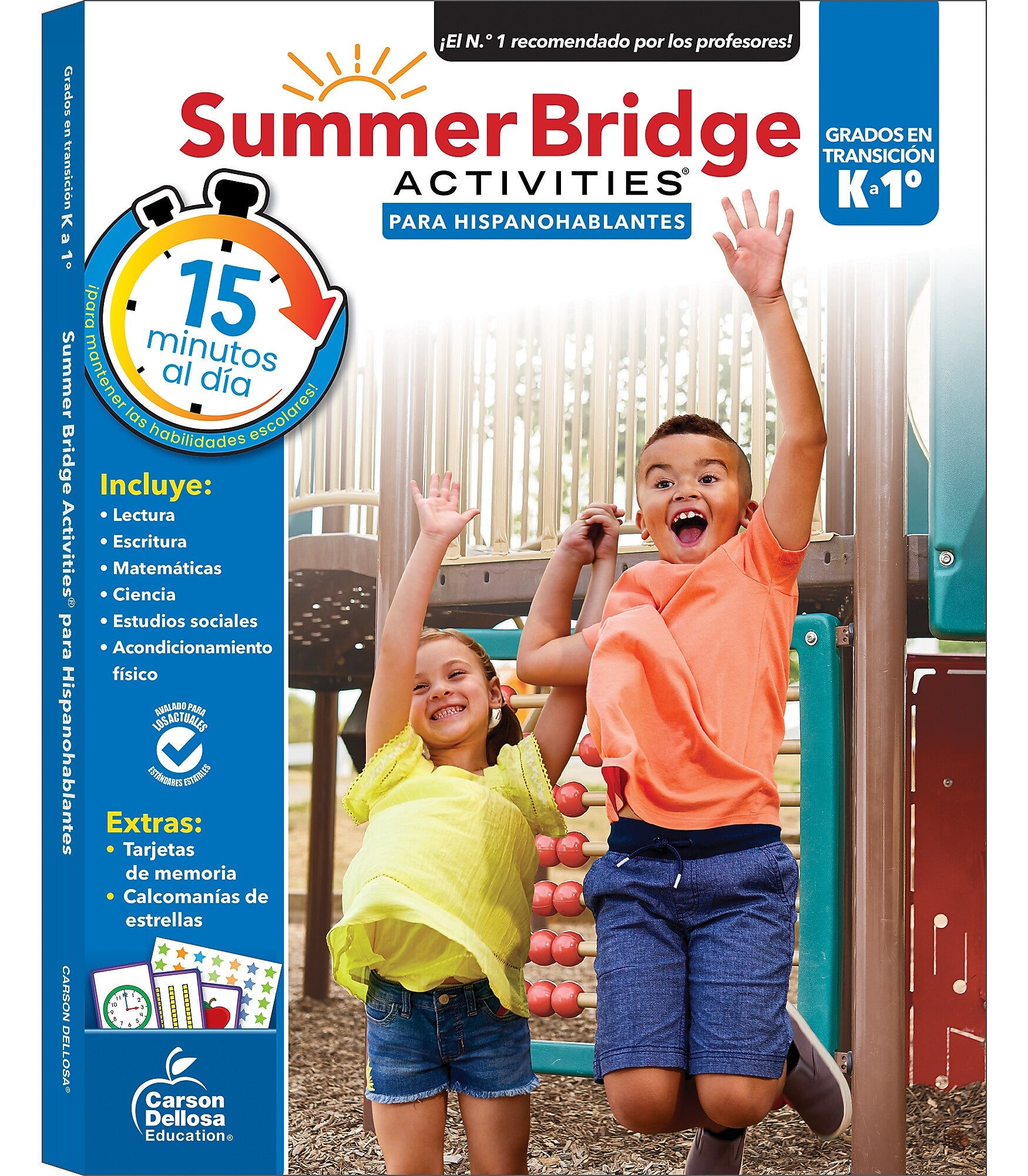 Summer Bridge Activities Summer Bridge Activities Paperback Workbook Summer Bridge Activities Spanish K-1 (705433)
