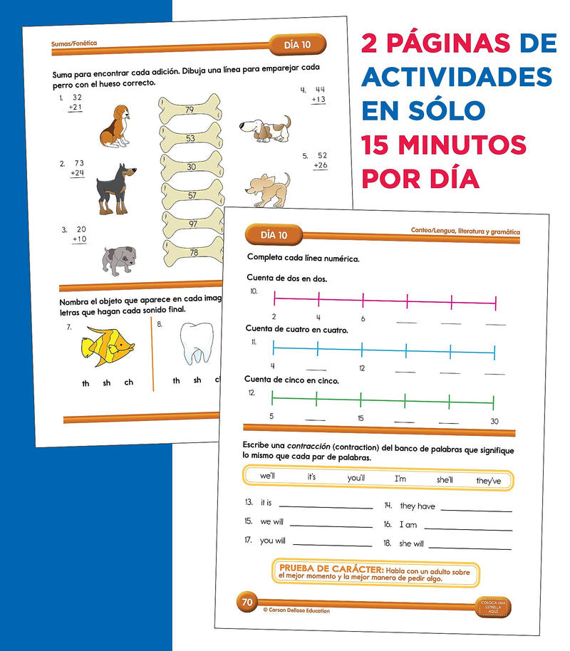 Summer Bridge Activities Summer Bridge Activities Paperback Workbook Summer Bridge Activities Spanish 1-2 (705434)